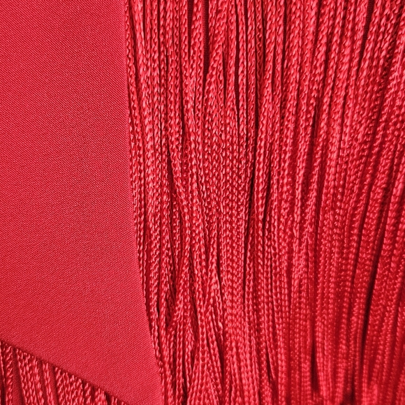 Very Rare! Vintage Norma Kamali Fringe Jacket - Picture 5 of 7